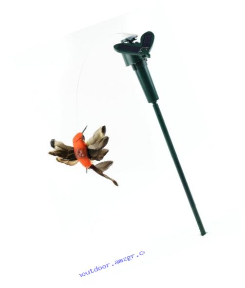 Touch of Nature 4-Piece Garden Solar Hummingbird on Stake, Assorted Colors