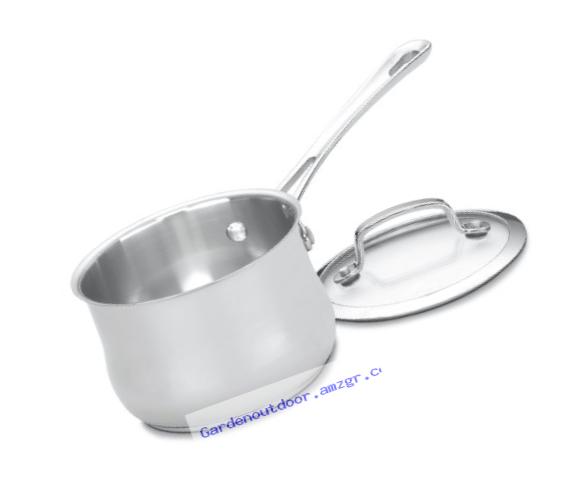 Cuisinart 419-14 Contour Stainless 1-Quart Saucepan with Cover