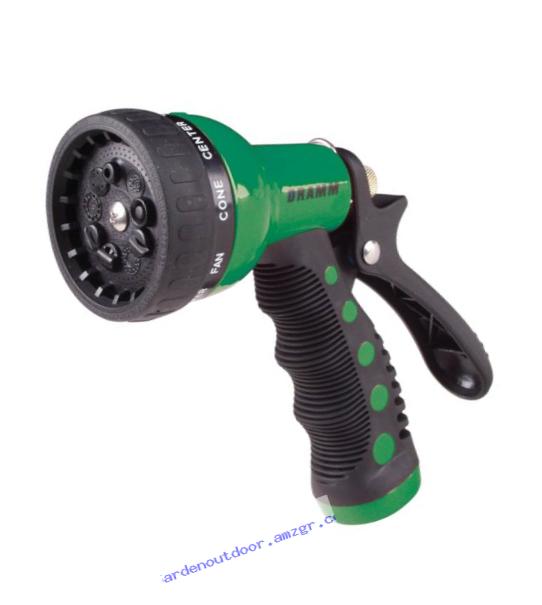 Dramm 12704  9-Pattern Revolver Spray Nozzle, Green