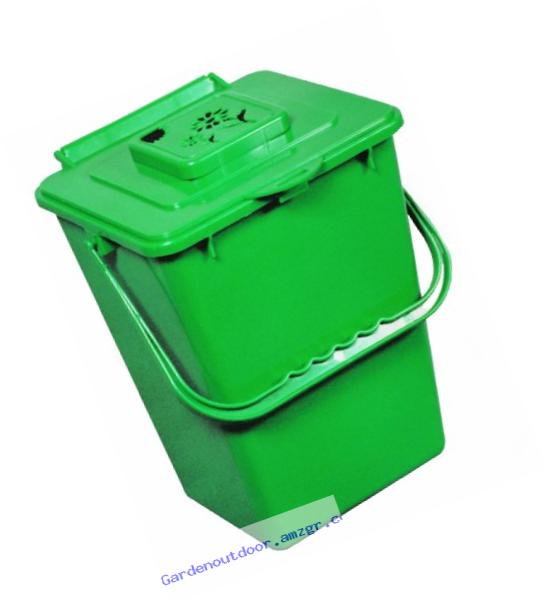 Exaco ECO-2000 2.4 Gallon Kitchen Compost Waste Collector