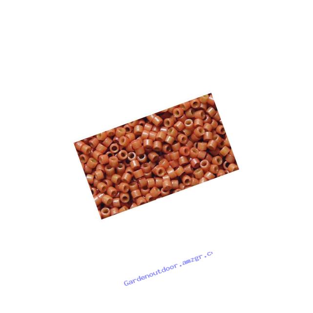 Miyuki Delica Seed Bead 11/0 DB2107, Duracoat Opaque Cedar, 9-Gram/Pack