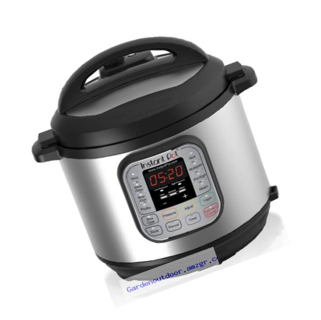 Instant Pot DUO60 7-in-1 Multi-Use Programmable Pressure Cooker, Slow Cooker, 6 Quart | 1000W