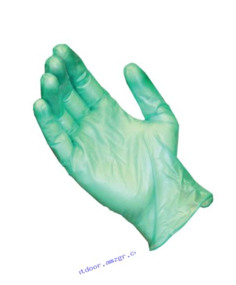 Big Time Products 13710-26 Firm Grip Green Vinyl Heavy Duty Glove - Pack of 6