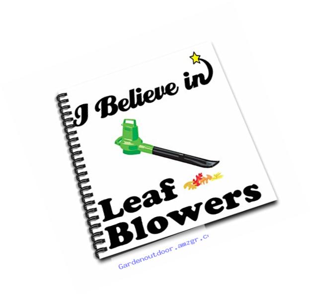 3dRose db_105277_2 I Believe In Leaf Blowers-Memory Book, 12 by 12