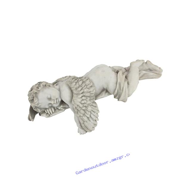 Design Toscano Sleepy Time Baby Angel Statue in Stone