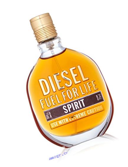 Diesel Fuel for Life Spirit Eau de Parfum Spray for Men, 2.5 Fluid Ounce