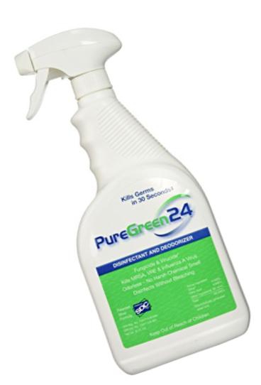 Pure Disinfectant Spray (Puregreen, 32-ounce)