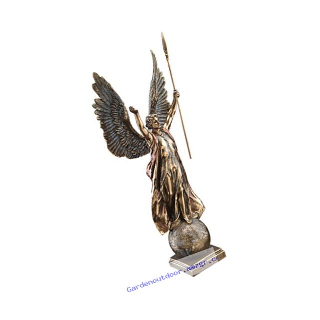 Design Toscano Columbia, The Goddess of The Frontier Statue, Bronze
