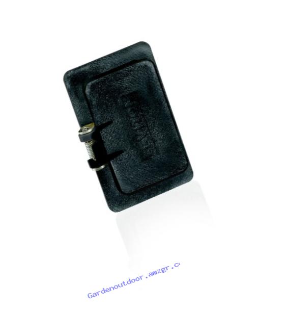 Leviton 3061-E Coverplate, Single-Gang, Flip-Lid, GFCI, Weather-Resistant, Black