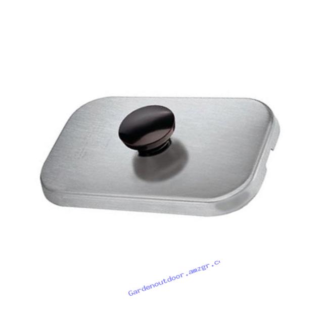 Server Products 82559 Cold Food Server Accessory Lift-Off Lid, Fits Standard Jar, Black/Stainless Steel