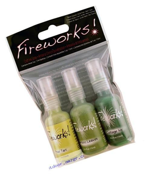 Imagine Crafts 3-Pack Fireworks Water-Based Shimmer and Sparkle Craft Spray, Greenhouse
