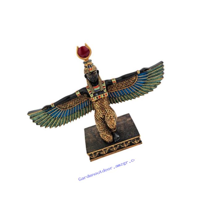 Design Toscano Isis Egyptian Goddess of Beauty Statue, Full Color