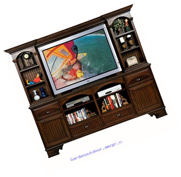 Eagle Furniture Manufacturing American Premiere Entertainment Console and Hutch with 60