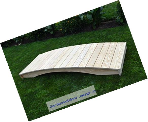 A & L Furniture 3006-cedar Plank Garden Bridge, Cedar