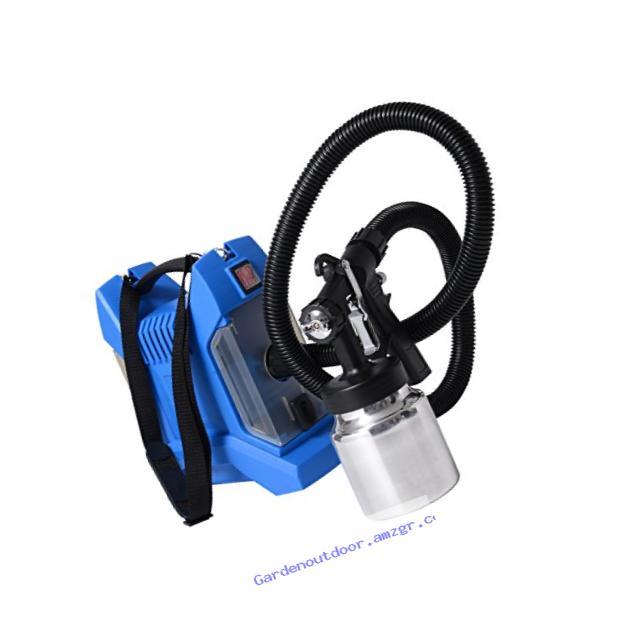 HomCom 800W HVLP Electric Paint Sprayer Spray Kit
