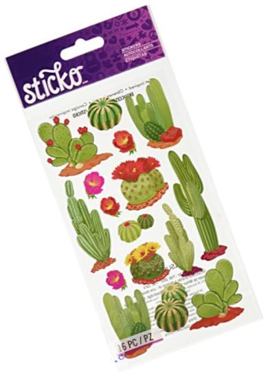 Sticko Desert Cactus Stickers