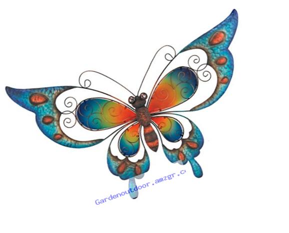 Regal Art & Gift Butterfly Wall Decor, 29-Inch, Blue