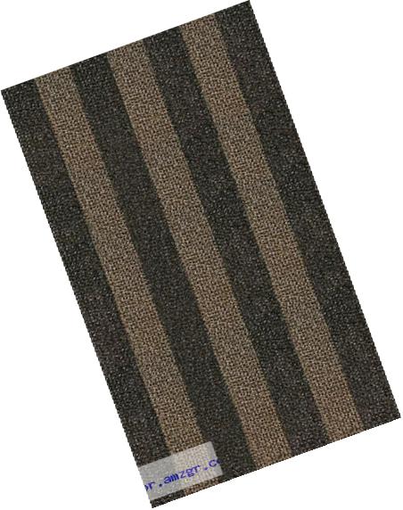 GrassWorx Patriot Stripe Doormat for Double-Doors, 36 by 60-Inch, Desert Taupe