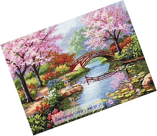 Dimensions Gold Collection Japanese Garden Counted Cross Stitch Kit, 16